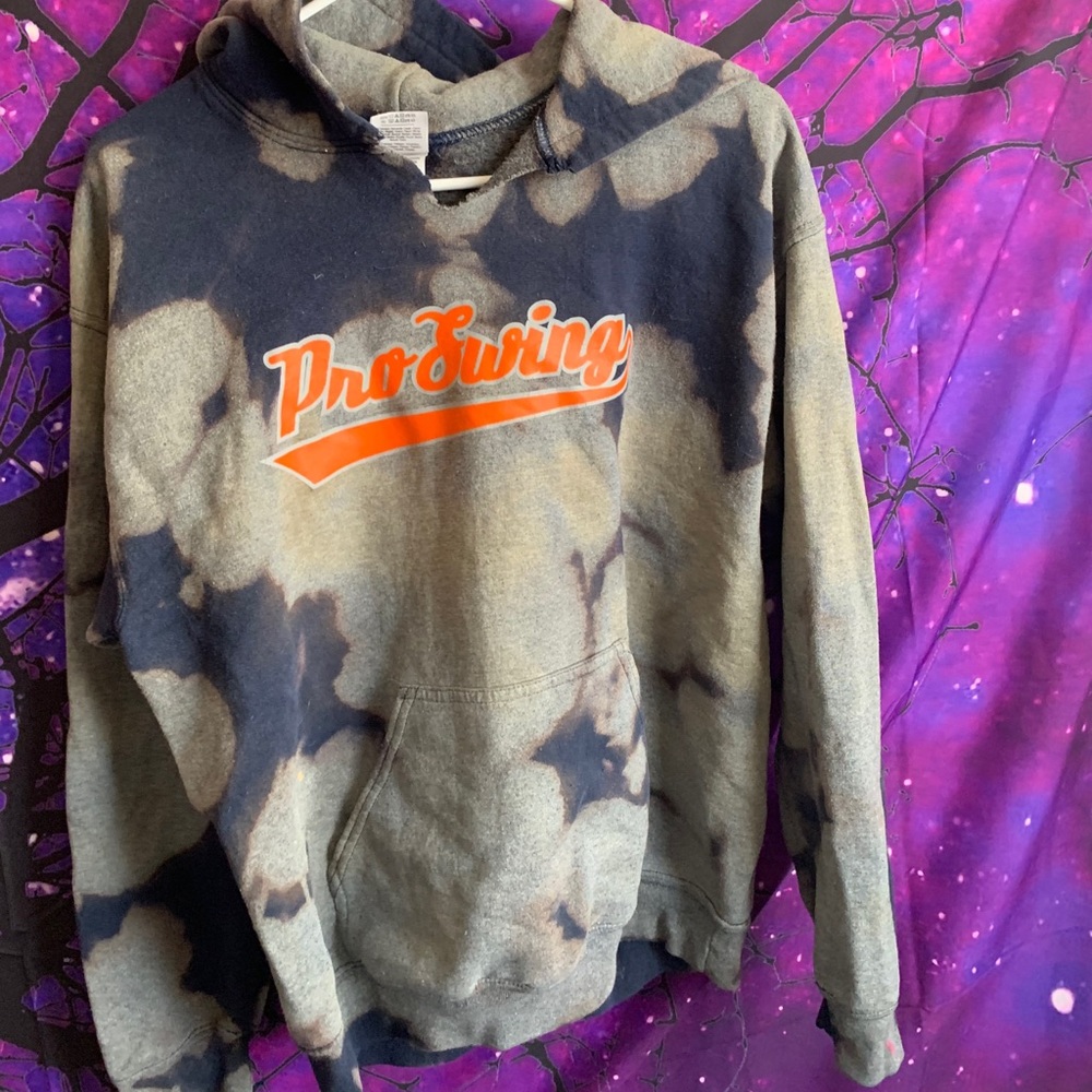 Pro Swing bleached hoodie